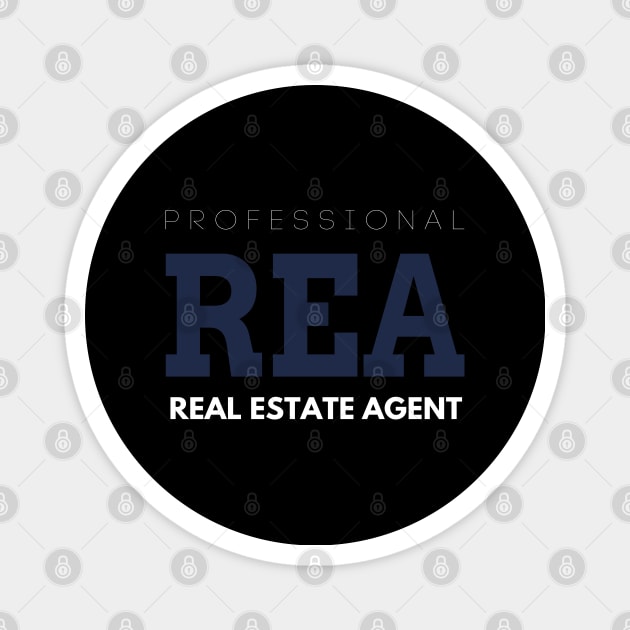 DEA style Real Estate Agent Magnet by The Favorita